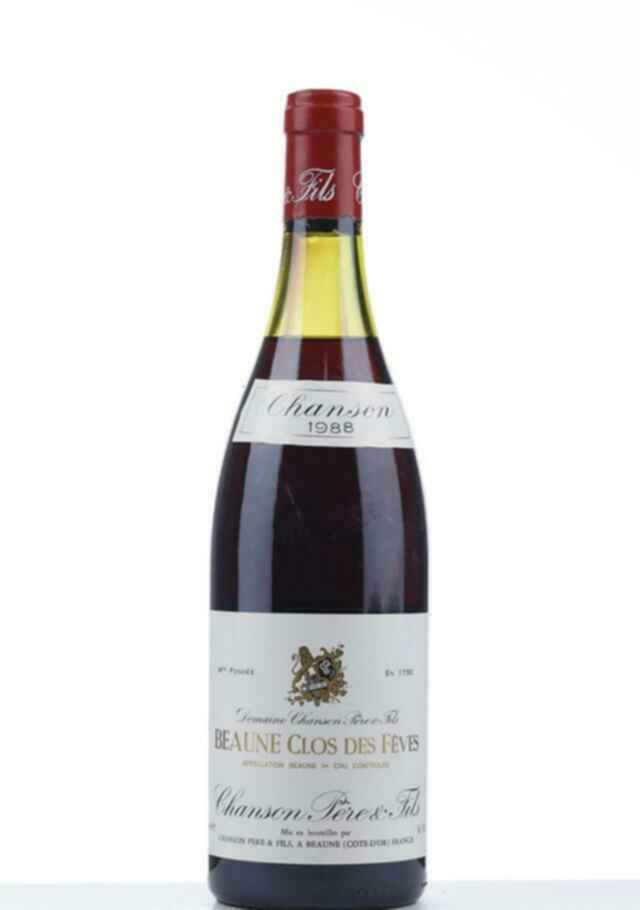 Chanson Beaune Clos Des Feves 1988