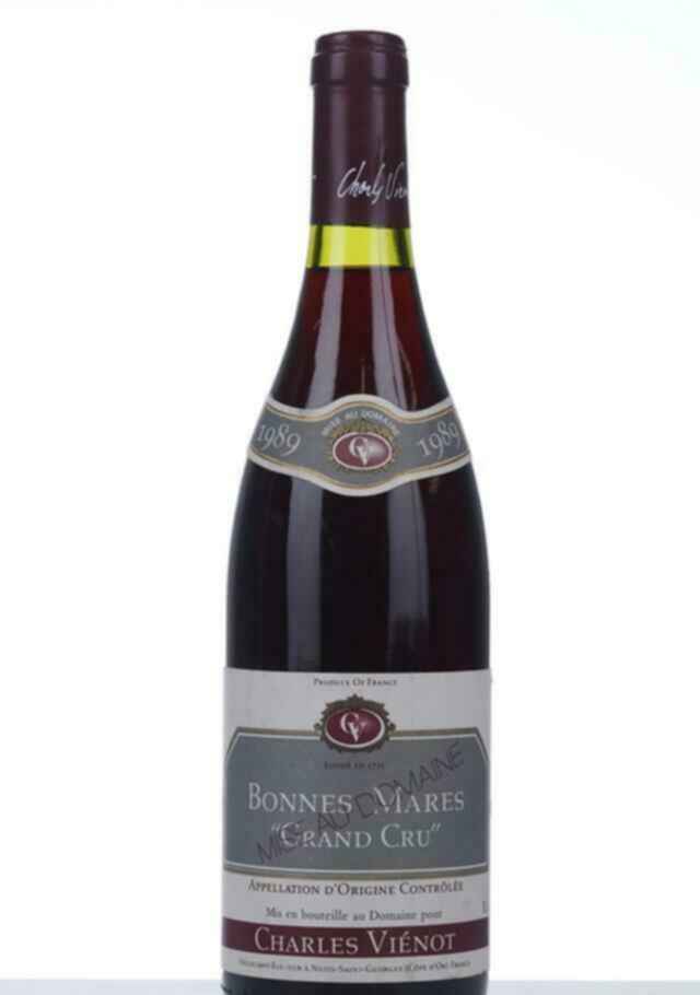 Charles Vienot Bonnes Mares Grand Cru 1989