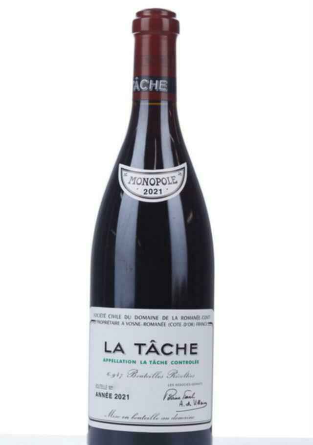 De La Romanee Conti La Tache Grand Cru 2021