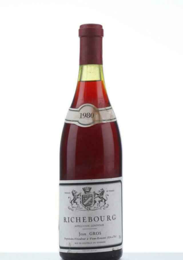 Jean Gros Richebourg Grand Cru 1980