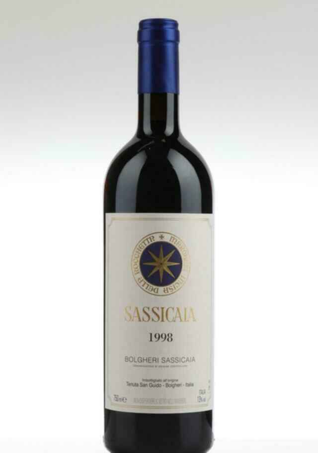 Tenuta San Guido Sassicaia 1998