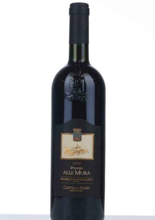 Banfi Brunello Di Montalcino Poggio Alle Mura 1998