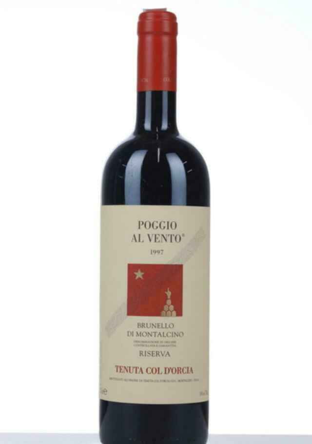 Col D'orcia Brunello Di Montalcino Riserva Poggio Al Vento 1997