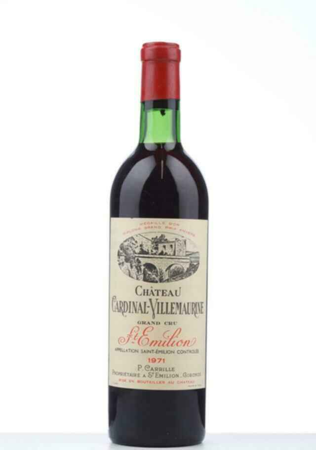 Chateau Cardinal Villemaurine 1971