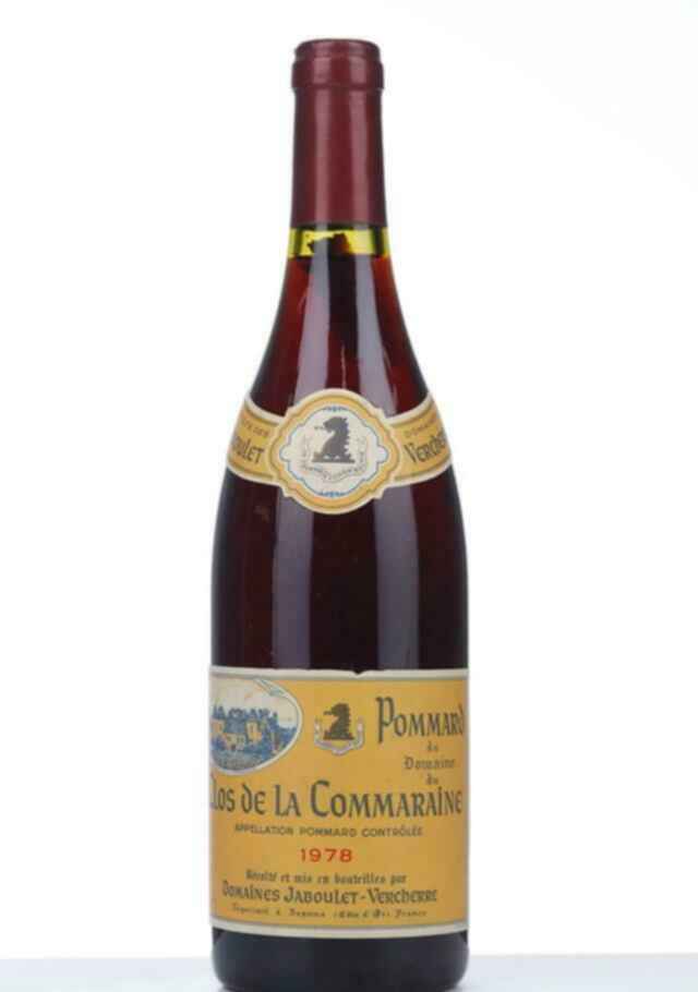 Jaboulet Vercherre Pommard Clos De La Commaraine 1978