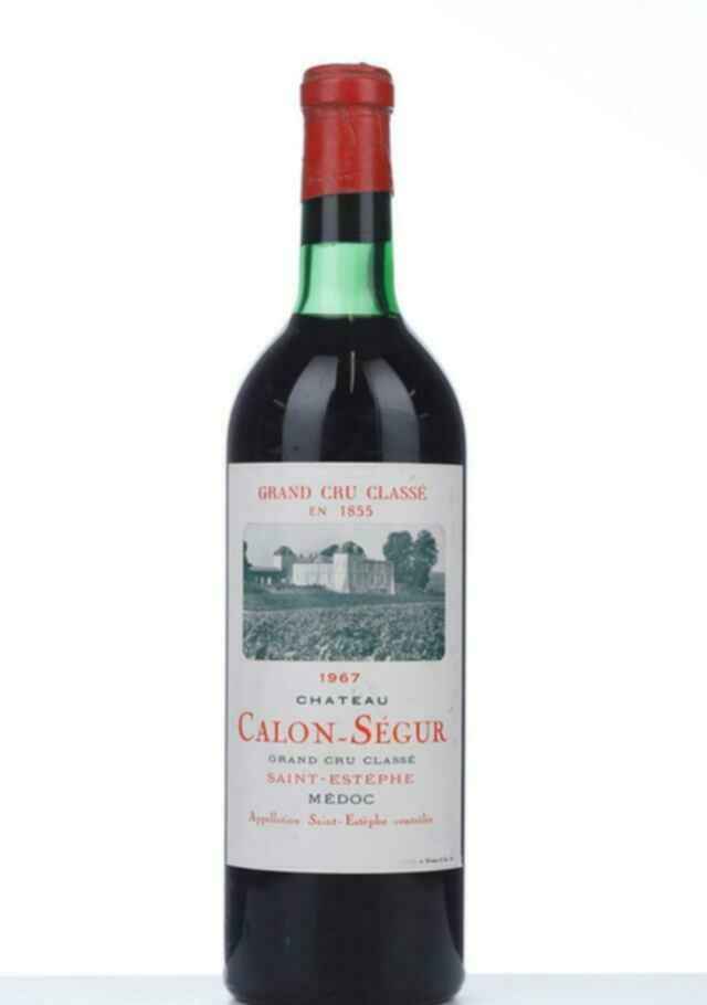 Chateau Calon Segur 1967