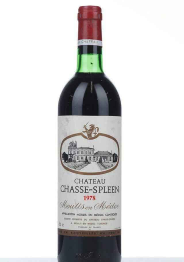 Chateau Chasse Spleen 1978