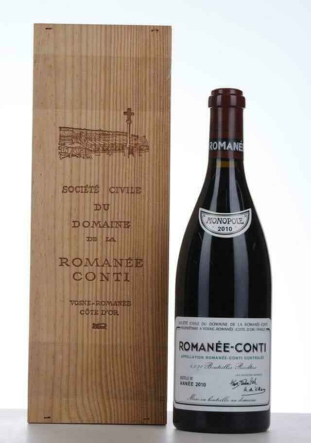 De La Romanee Conti Romanee Conti Grand Cru 2010