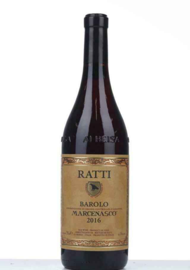 Renato Ratti Barolo Marcenasco 2016