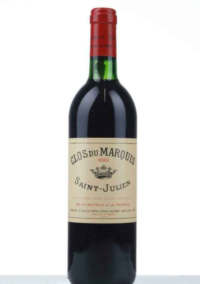 Chateau Leoville Las Cases Clos Du Marquis 1990