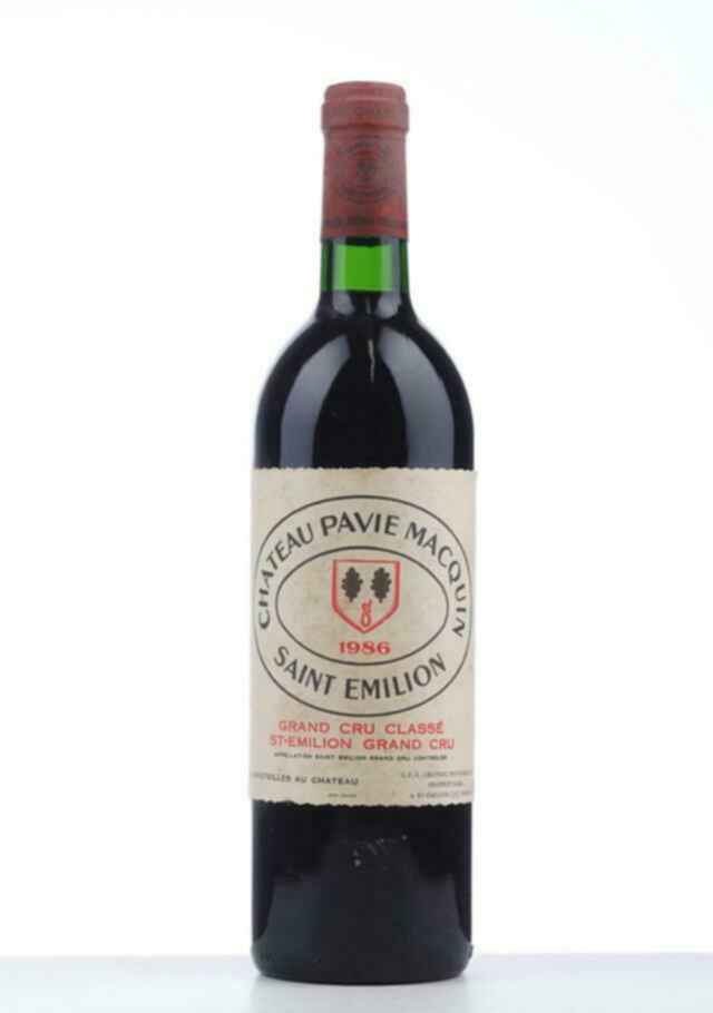 Chateau Pavie Macquin 1986