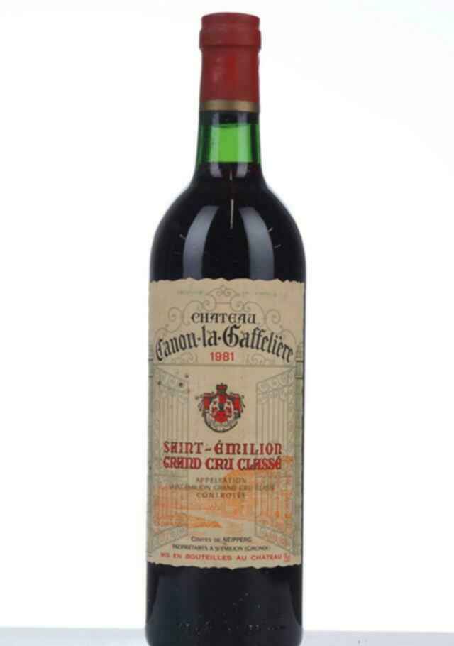Chateau Canon La Gaffeliere 1981