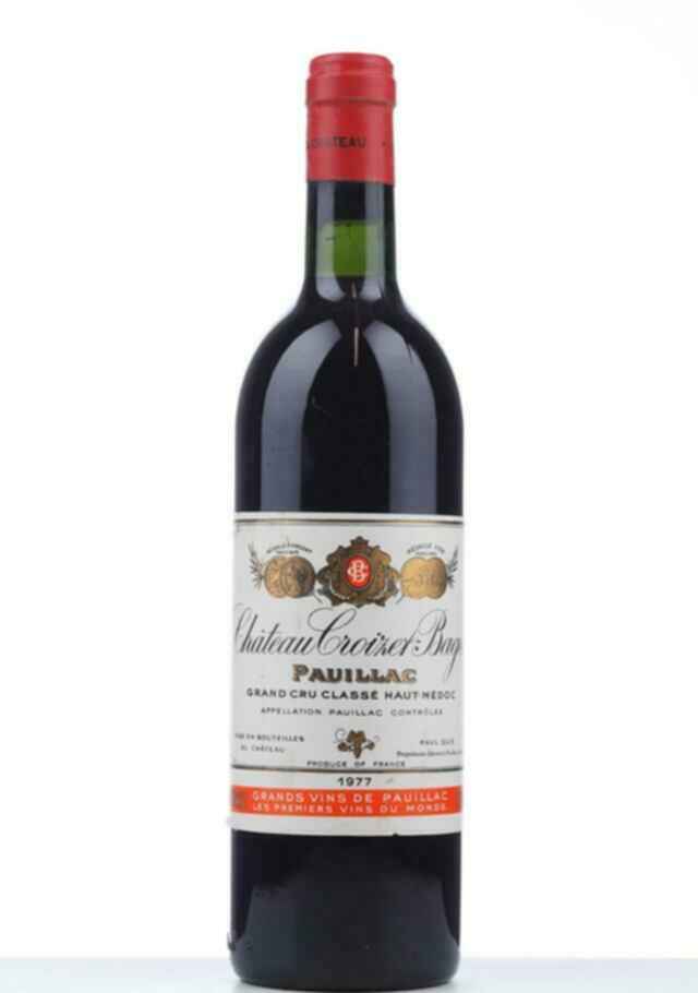 Chateau Croizet Bages 1977