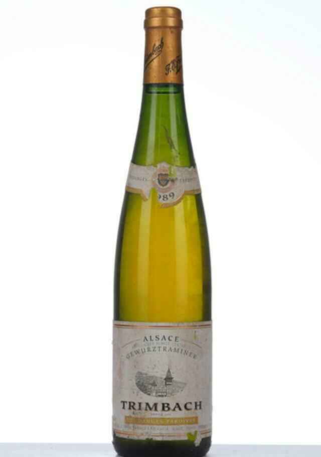 Trimbach Gewurztraminer Vendanges Tardives 1989