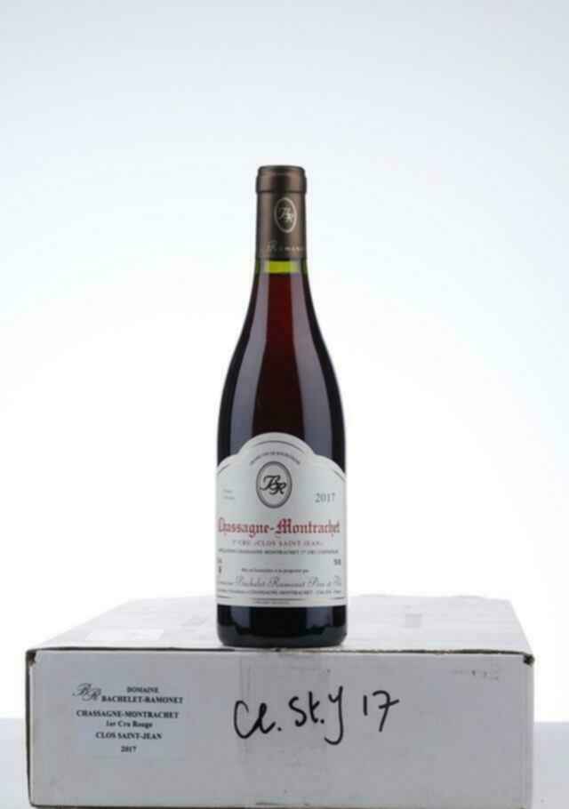 Bachelet Ramonet Chassagne Montrachet Rouge 1er Cru Clos St Jean 2017