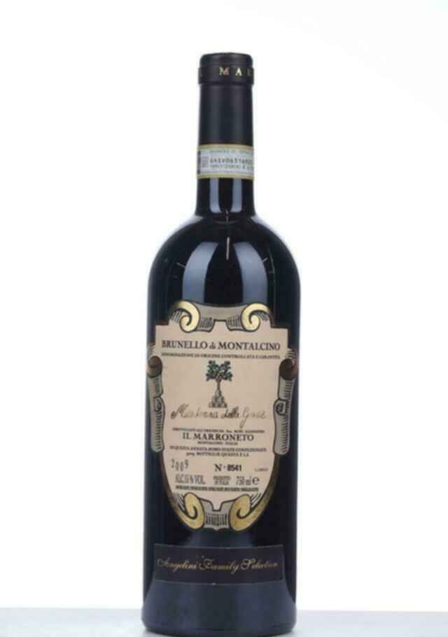 Il Marroneto Brunello Di Montalcino Madonna Delle Grazie 2009