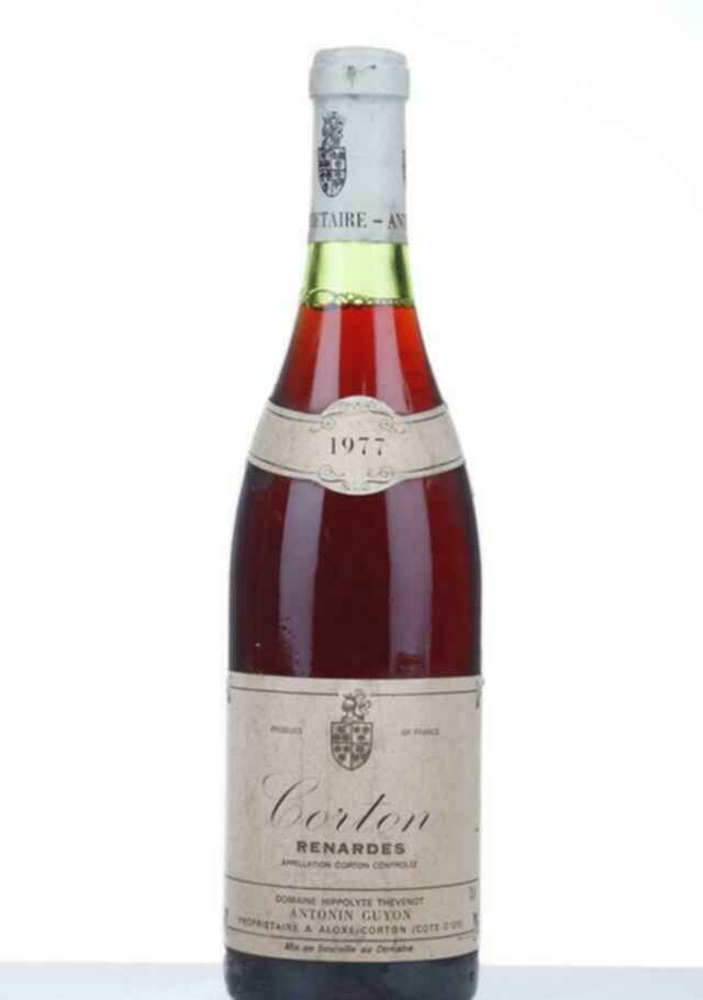 Antonin Guyon Corton Renardes Grand Cru 1977