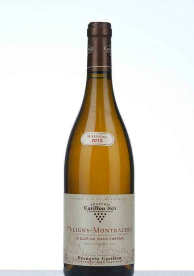 Francois Carillon Puligny Montrachet Le Clos Du Vieux Chateau 2015