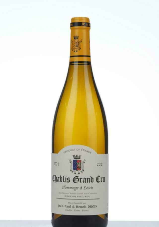 Jean-paul Droin Hommage À Louis Chablis Grand Cru 2021