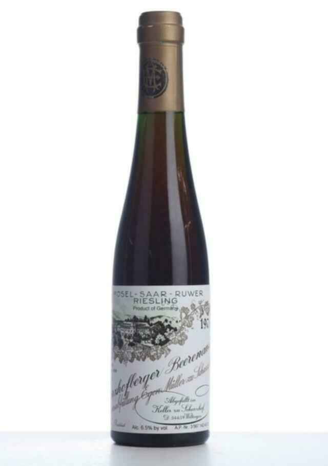 Egon Muller Scharzhofberger Riesling Beerenauslese 1976