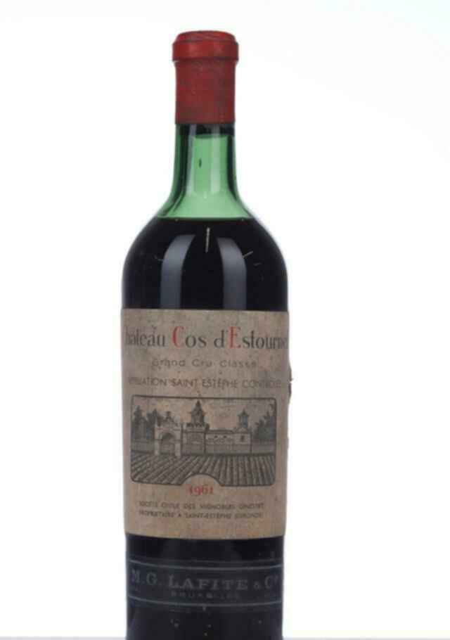 Chateau Cos D'estournel 1961