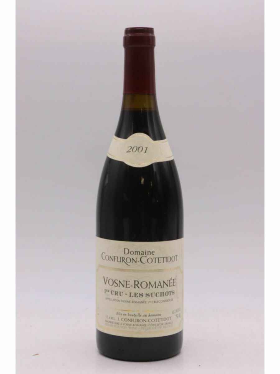 Confuron Cotetidot Vosne Romanee Les Suchots 1er Cru 2001