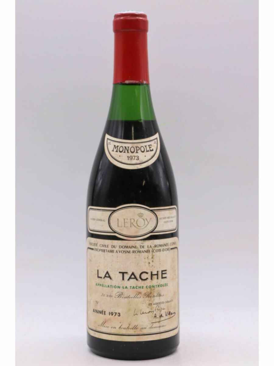 De La Romanee Conti La Tache Grand Cru 1973