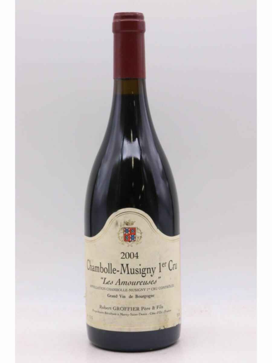 Robert Groffier Chambolle Musigny Les Amoureuses 1er Cru 2004