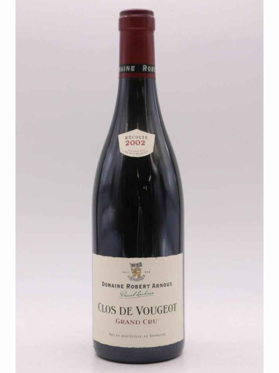 Robert Arnoux Clos De Vougeot Grand Cru 2002