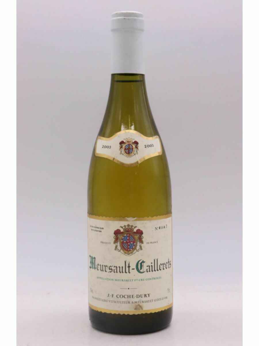 Coche Dury Meursault Caillerets 1er Cru 2003