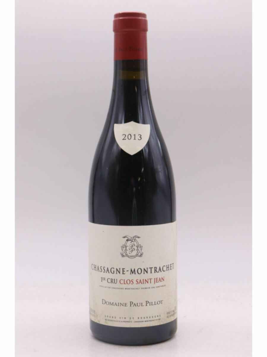 Paul Pillot Chassagne Montrachet Clos Saint Jean 1er Cru 2013