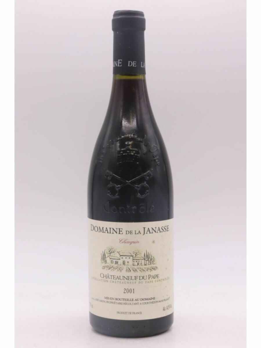 De La Janasse Chateauneuf Du Pape Chaupin 2001