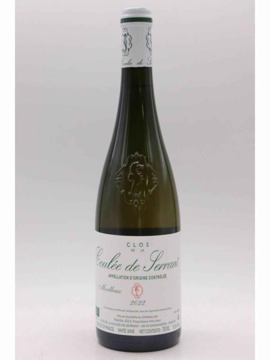 Nicolas Joly Savennieres  Clos De La Coulee De Serrant Moelleux 2022