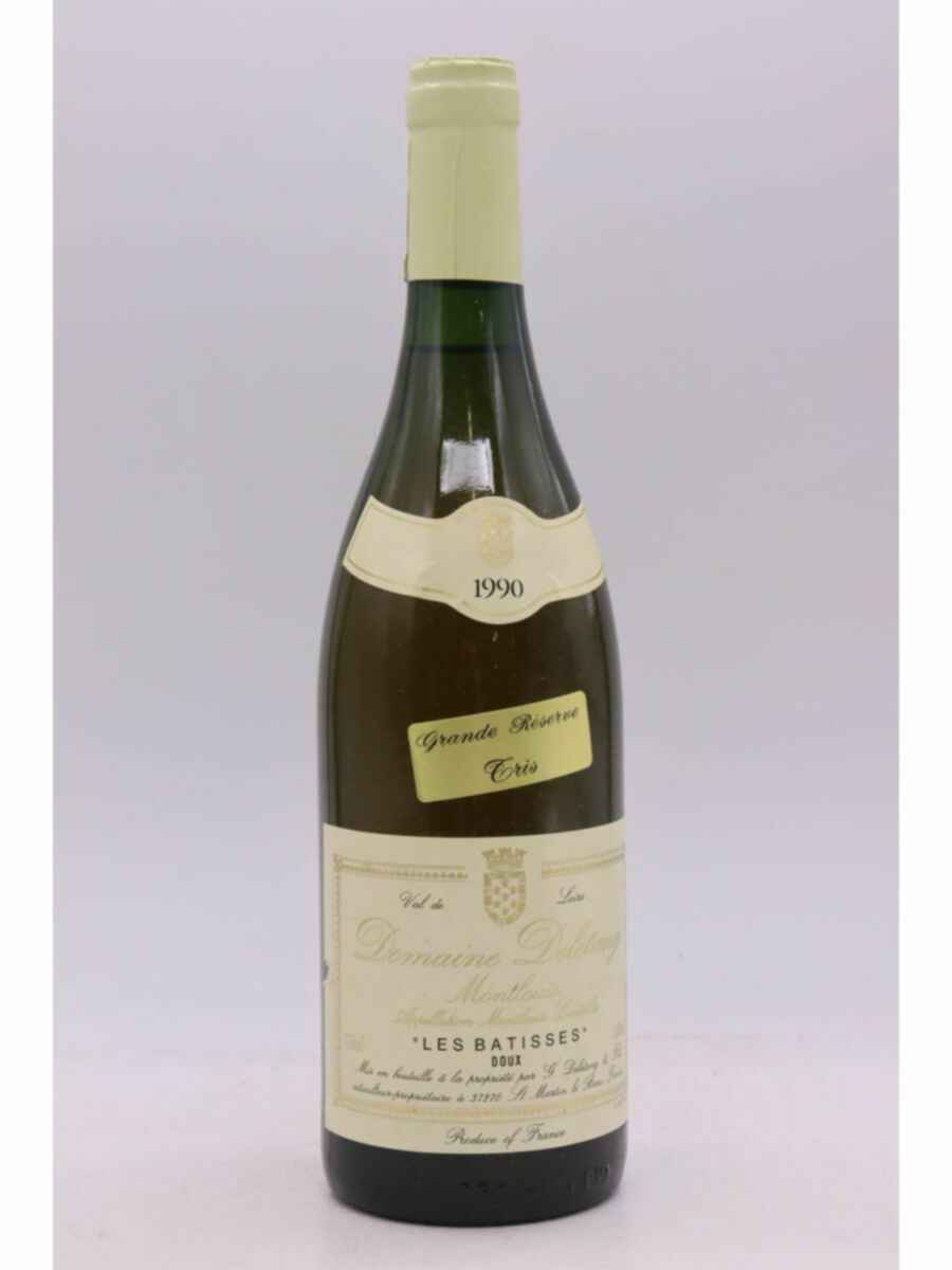 Deletang Montlouis Les Batisses Doux Grande Reserve Tris 1990