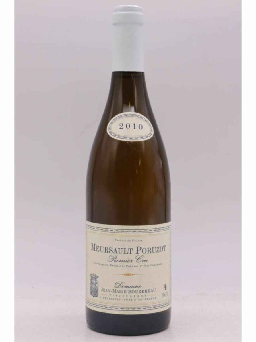 Jean Marie Bouzereau Meursault 1er Cru Poruzot 2010