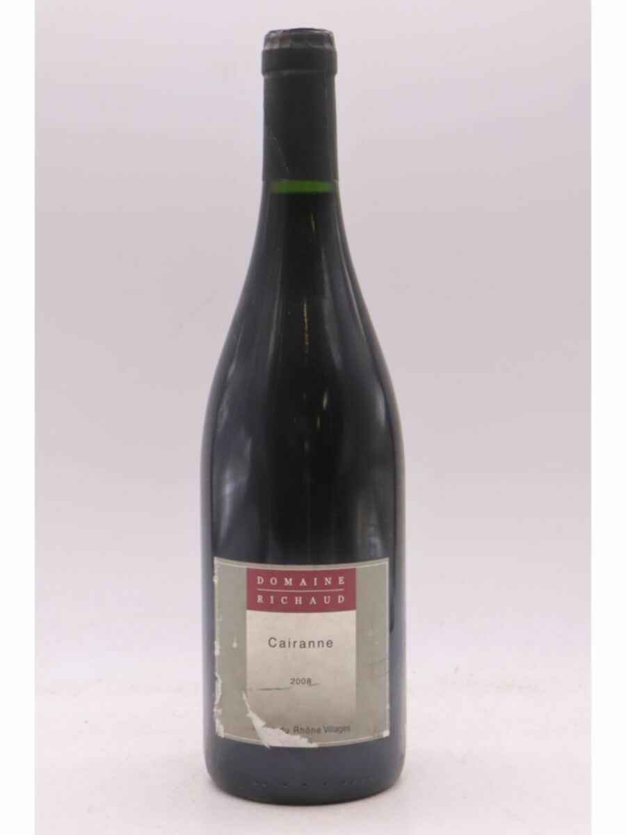 Richaud Cotes Du Rhone Villages Cairanne 2008