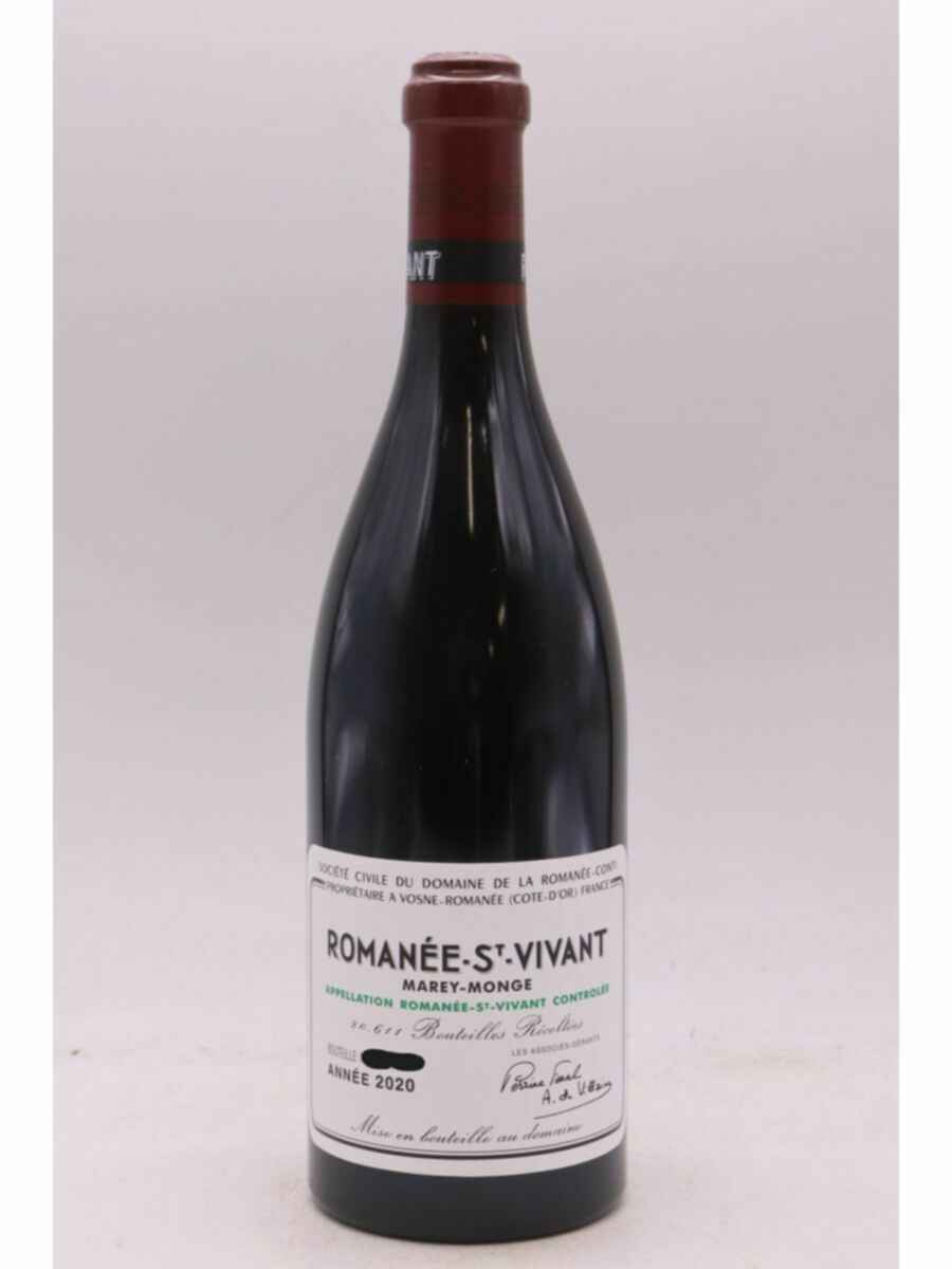 De La Romanee Conti Romanee Saint Vivant Grand Cru 2020