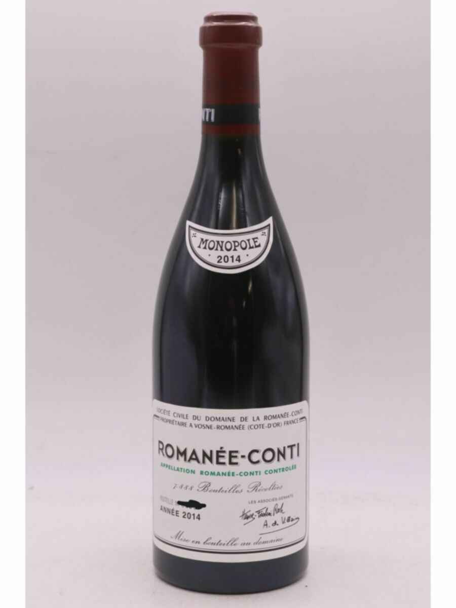 De La Romanee Conti Romanee Conti Grand Cru 2014