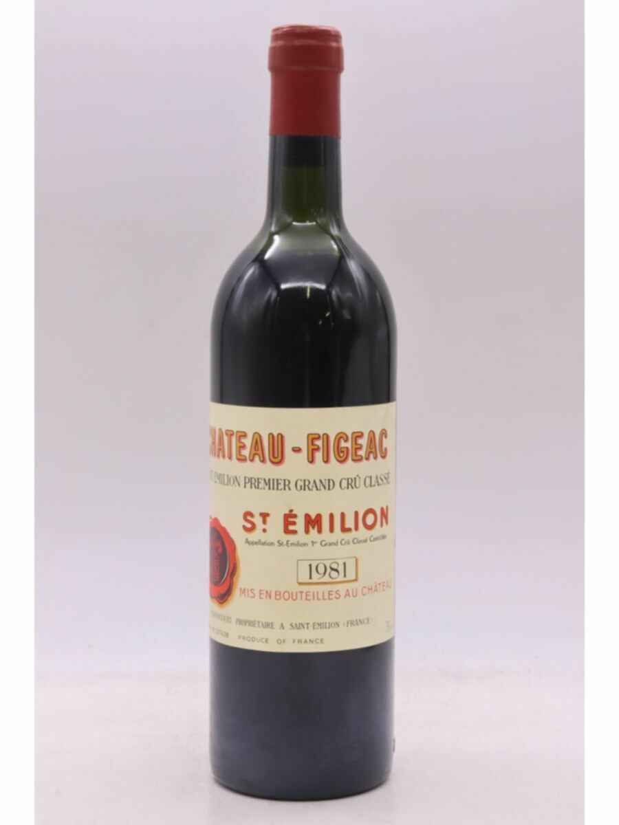 Chateau Figeac 1981