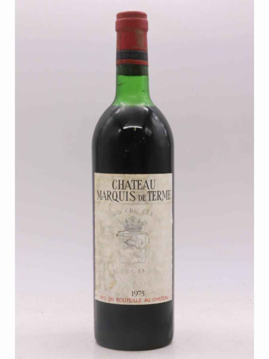 Chateau Marquis De Terme 1975