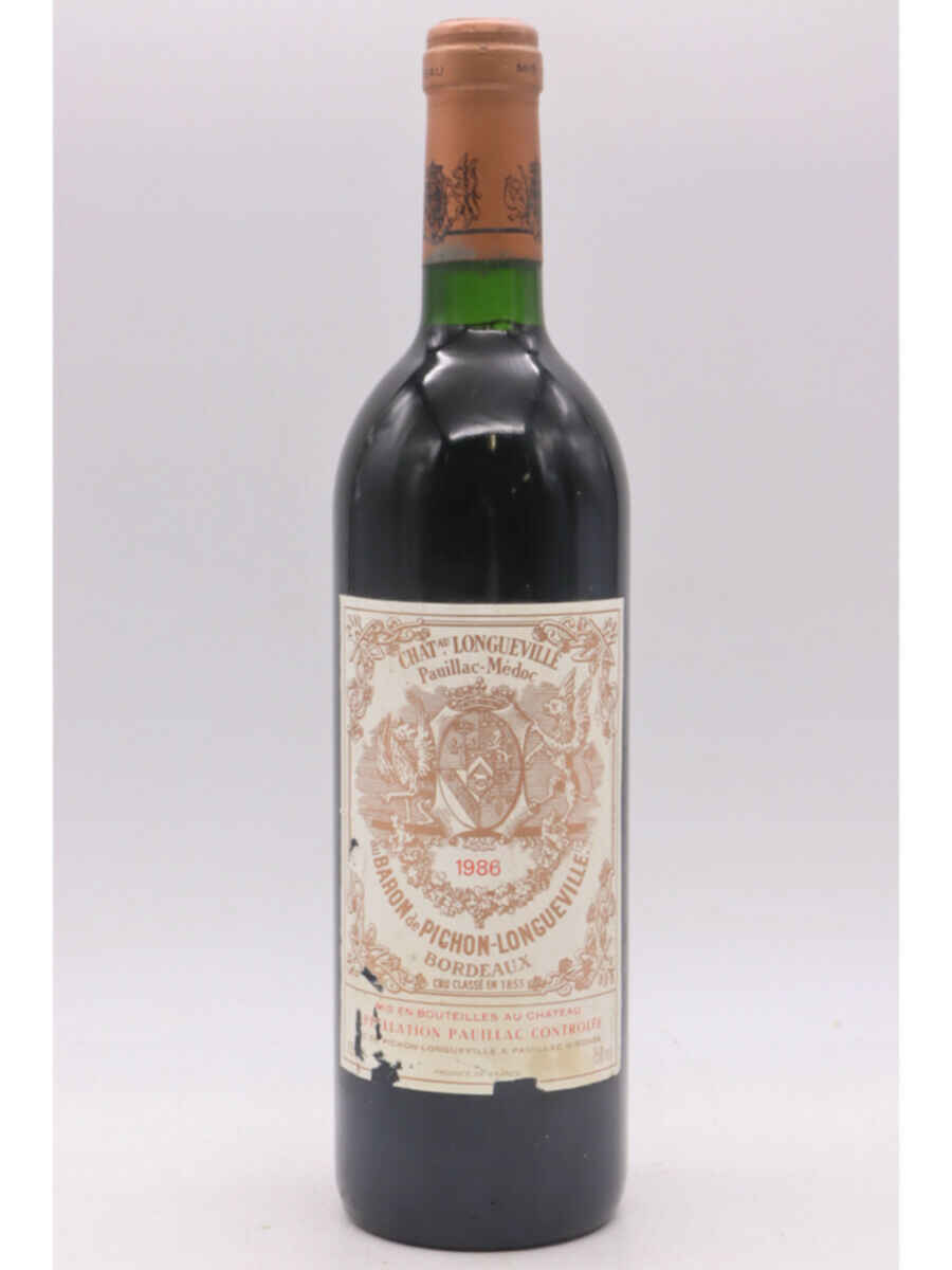 Chateau Pichon Longueville Baron 1986