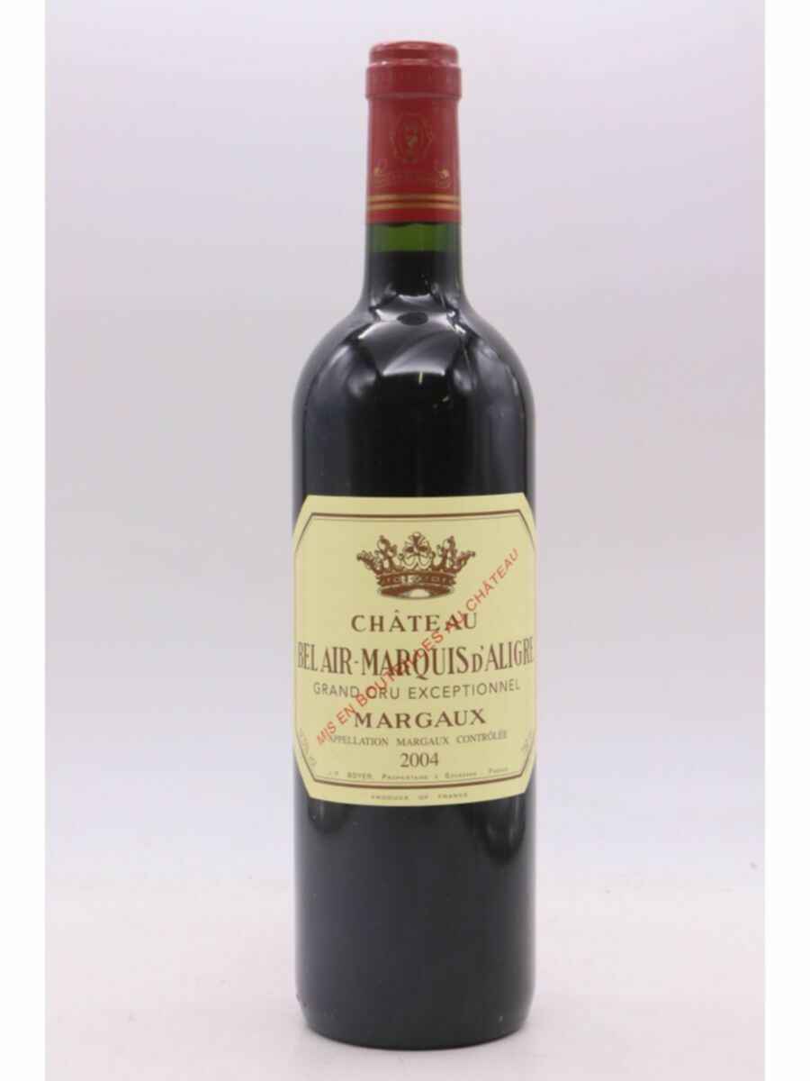 Chateau Bel Air Marquis D'aligre 2004