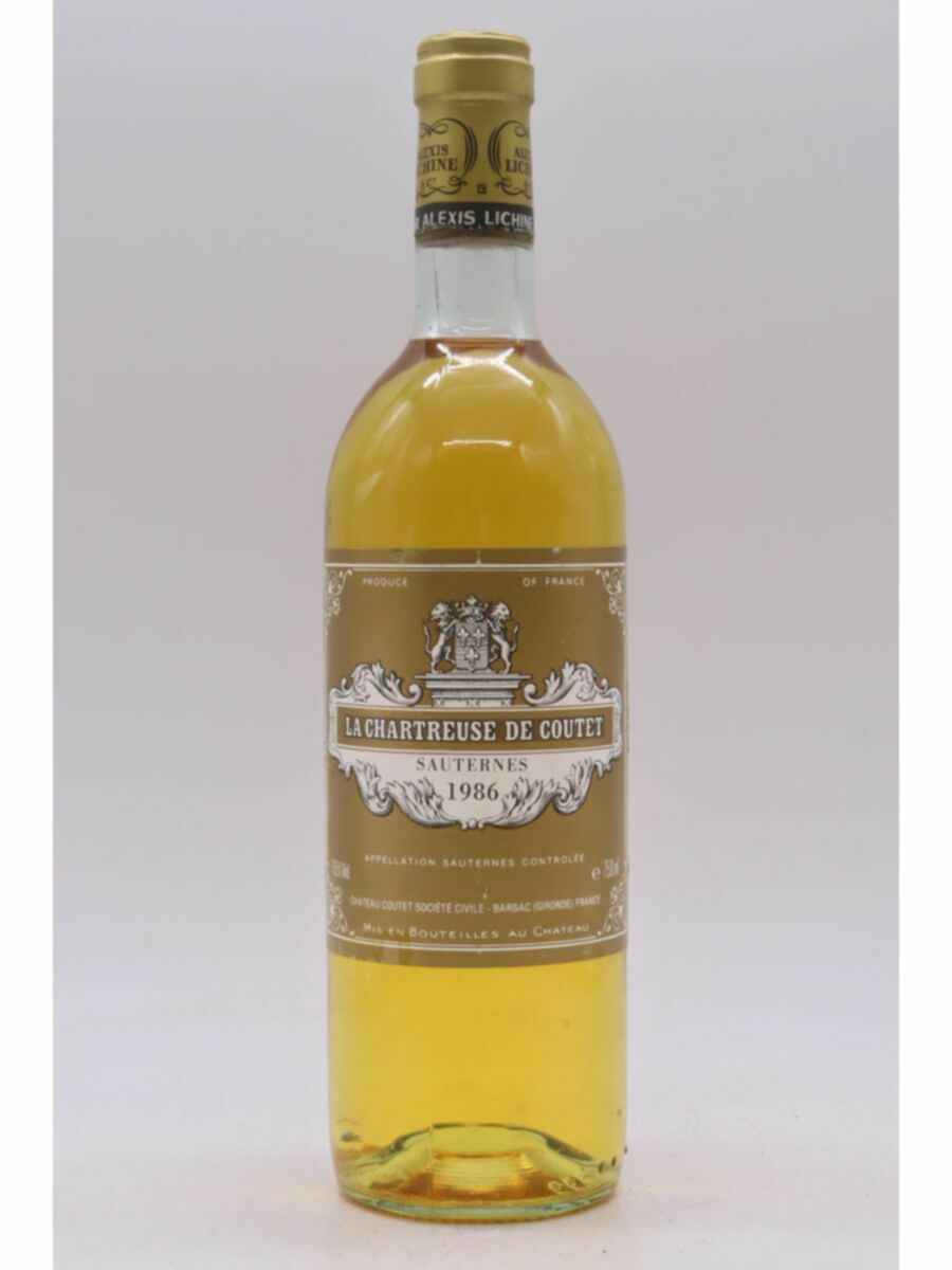 Coutet Chartreuse De Coutet 1986