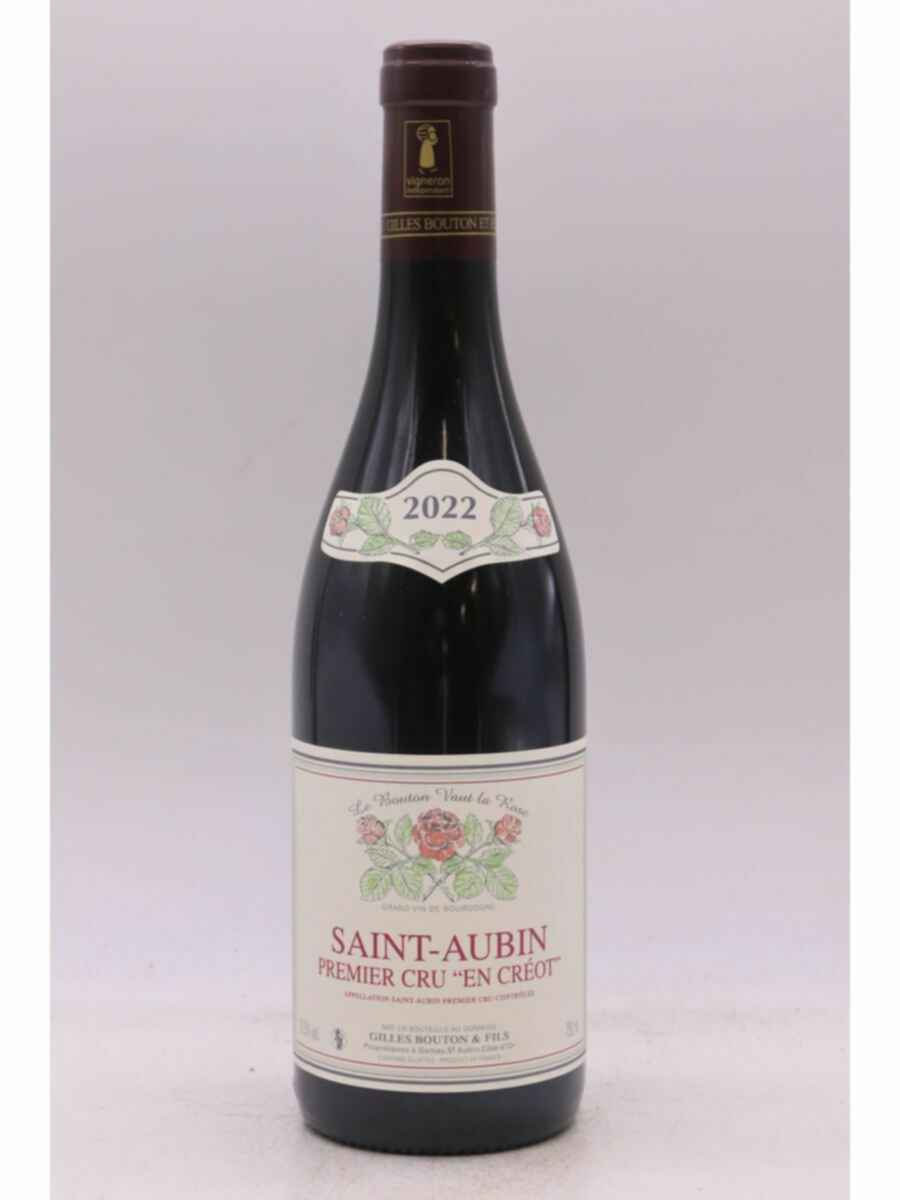 Gilles Bouton Saint Aubin En Creot 1er Cru 2022