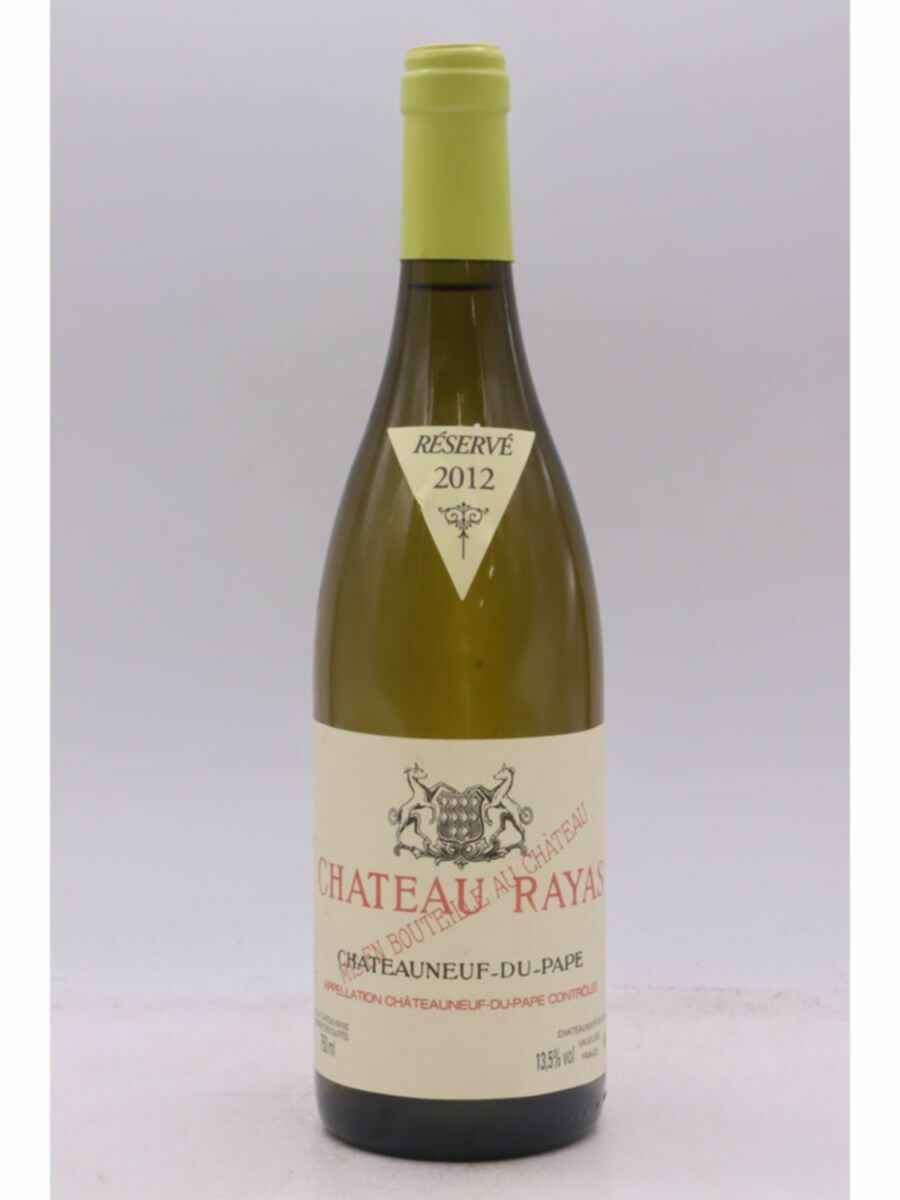 Rayas Chateauneuf Du Pape Reserve Blanc 2012