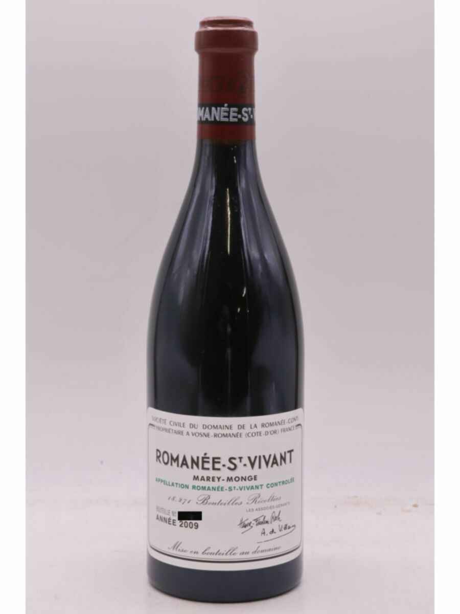 De La Romanee Conti Romanee Saint Vivant Grand Cru 2009