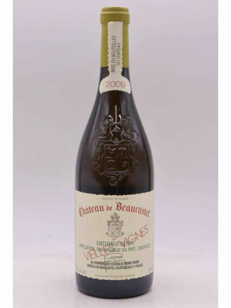 Chateau De Beaucastel Chateauneuf Du Pape Blanc Vieille Vignes 2009