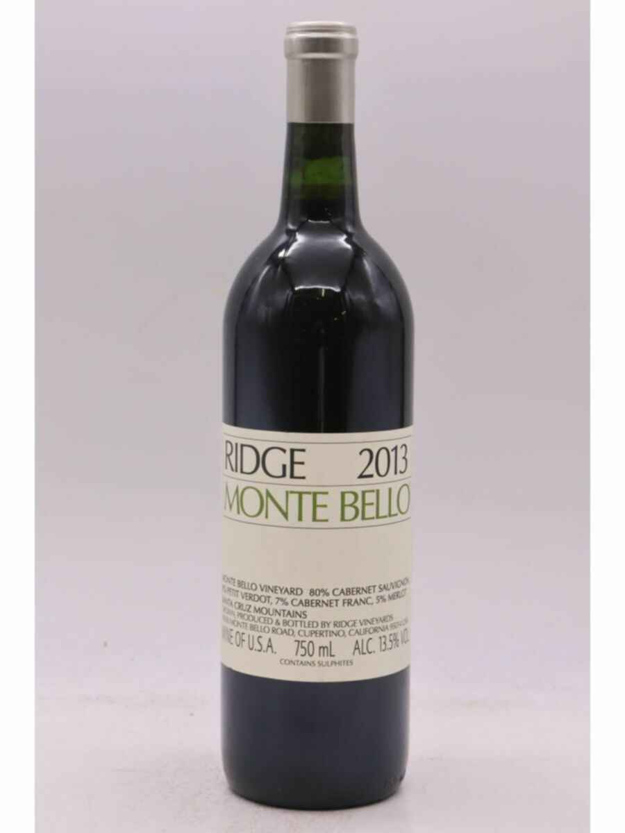 Ridge Vineyards Monte Bello 2013