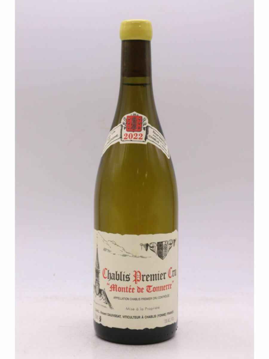 Vincent Dauvissat Chablis Montee De Tonnerre 1er Cru 2022