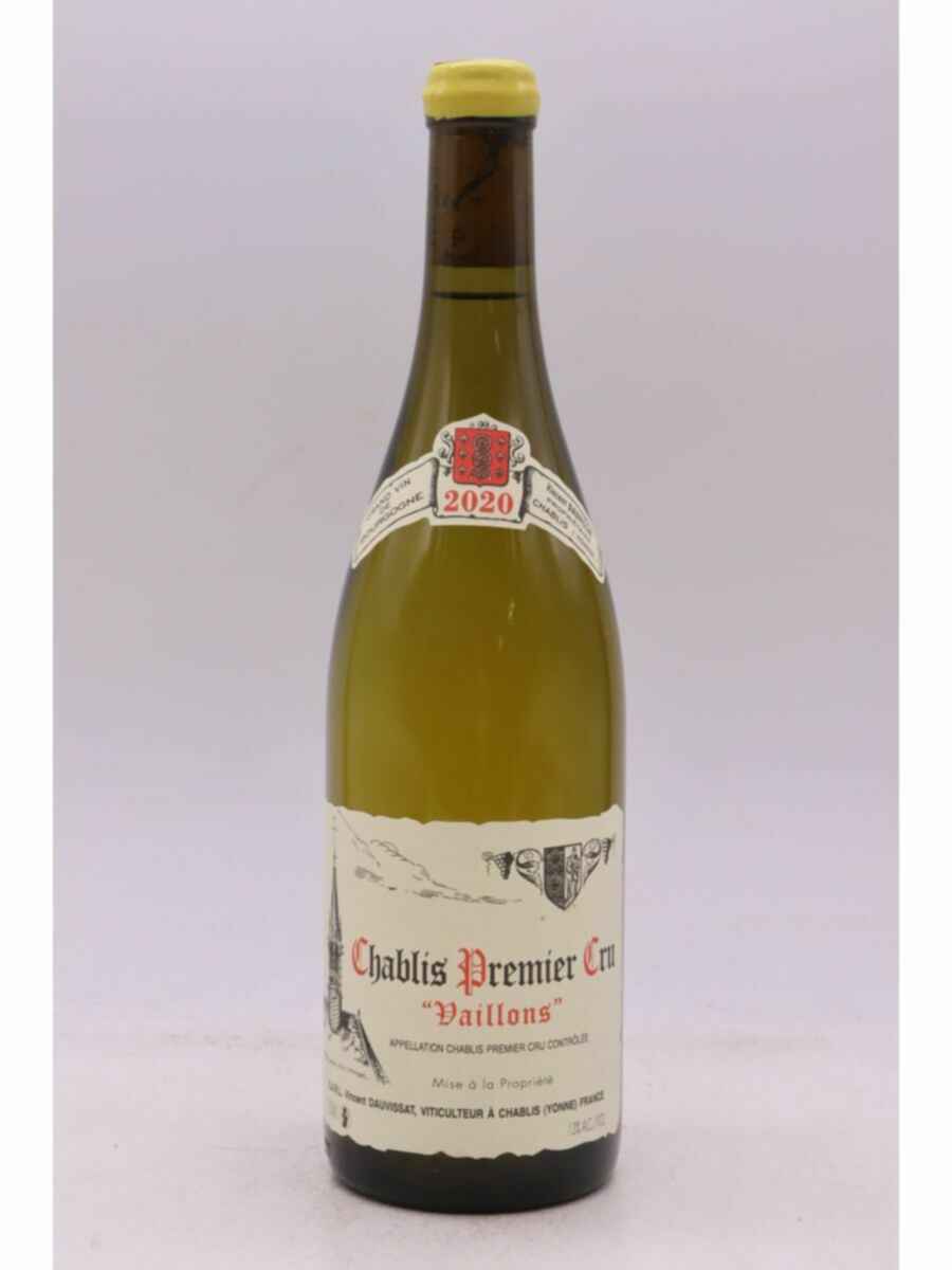 Vincent Dauvissat Chablis Vaillons 1er Cru 2020